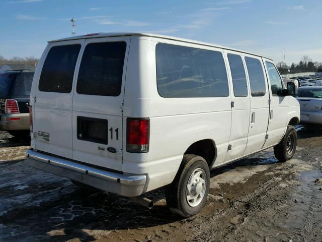 1FBNE3BL5EDA97684 - 2014 FORD ECONOLINE WHITE photo 4