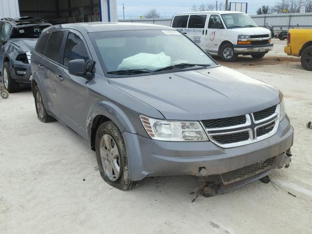 3C4PDCAB1DT623835 - 2013 DODGE JOURNEY SE GRAY photo 1