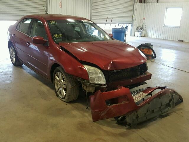 3FAHP02197R166814 - 2007 FORD FUSION SEL RED photo 1