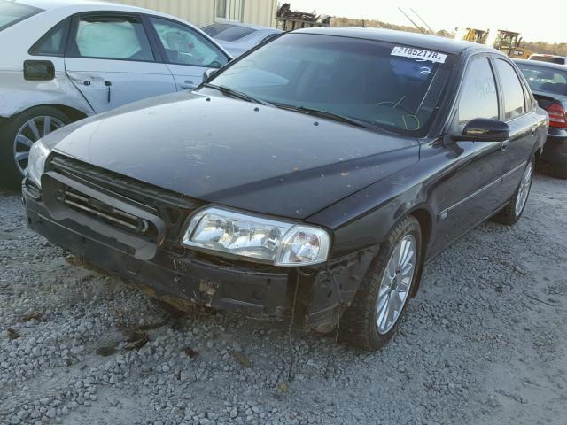 YV1TS592961440157 - 2006 VOLVO S80 2.5T BLACK photo 2