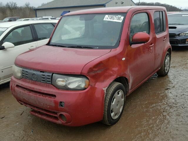 JN8AZ2KR5AT167010 - 2010 NISSAN CUBE BASE MAROON photo 2