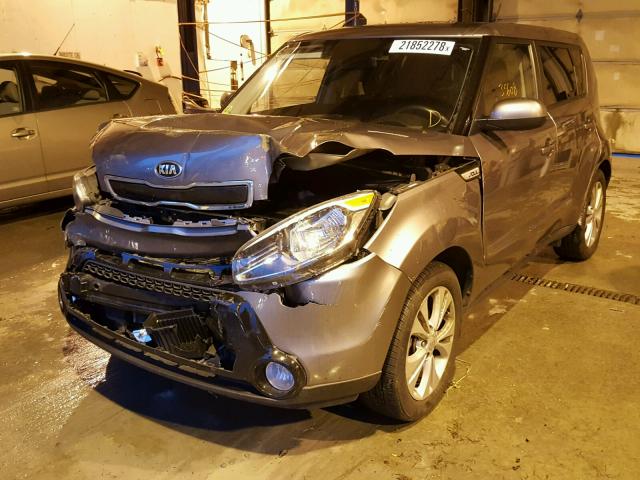 KNDJP3A54G7387620 - 2016 KIA SOUL + GRAY photo 2