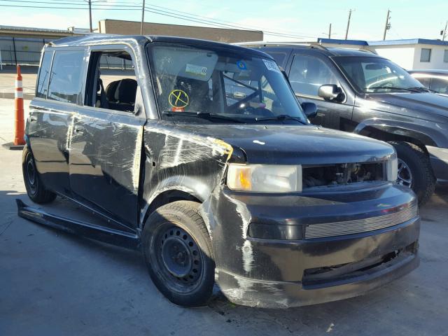 JTLKT324950203739 - 2005 TOYOTA SCION XB BLACK photo 1