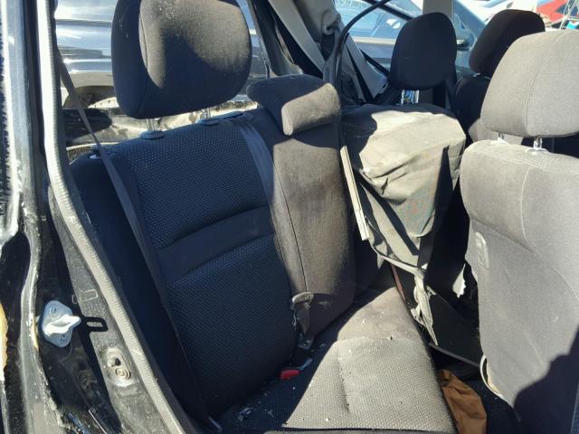 JTLKT324950203739 - 2005 TOYOTA SCION XB BLACK photo 6