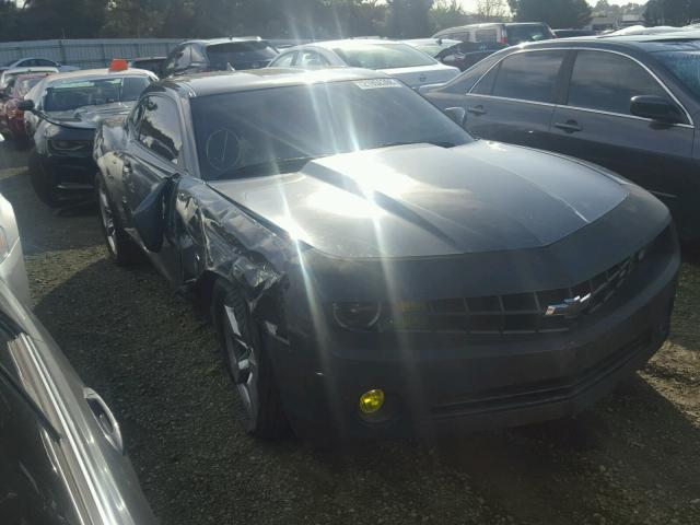 2G1FF1ED2B9104291 - 2011 CHEVROLET CAMARO LT GRAY photo 1