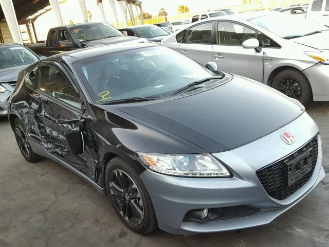 JHMZF1D62FS002547 - 2015 HONDA CR-Z EX BLACK photo 1