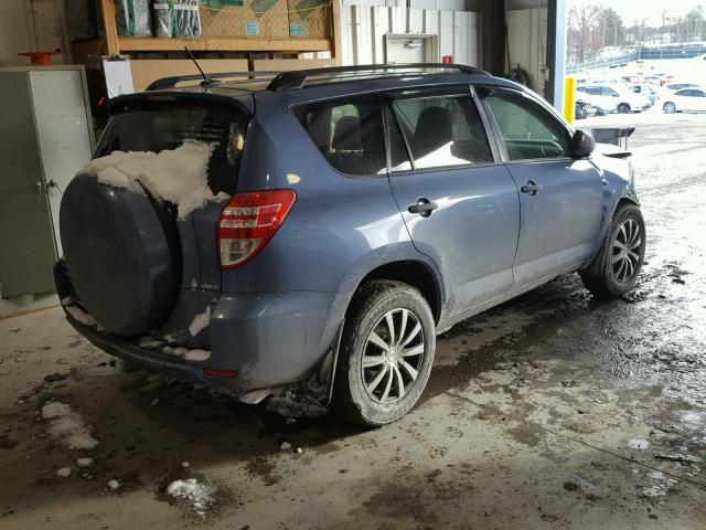 JTMBF4DV4A5034600 - 2010 TOYOTA RAV4 BLUE photo 4