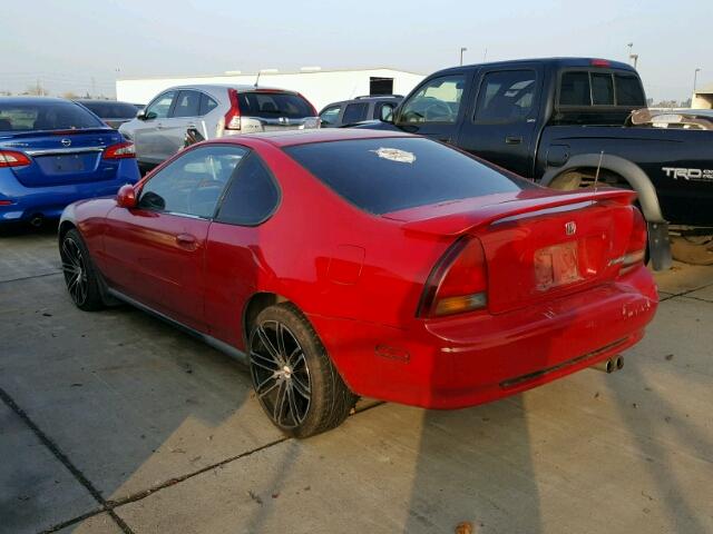 JHMBB2254TC004870 - 1996 HONDA PRELUDE SI RED photo 3