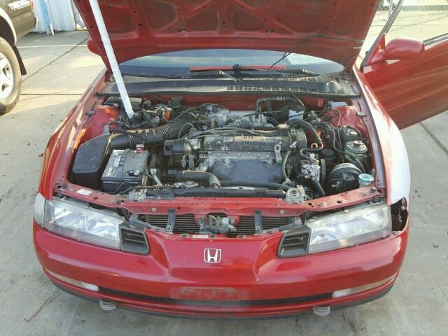 JHMBB2254TC004870 - 1996 HONDA PRELUDE SI RED photo 7