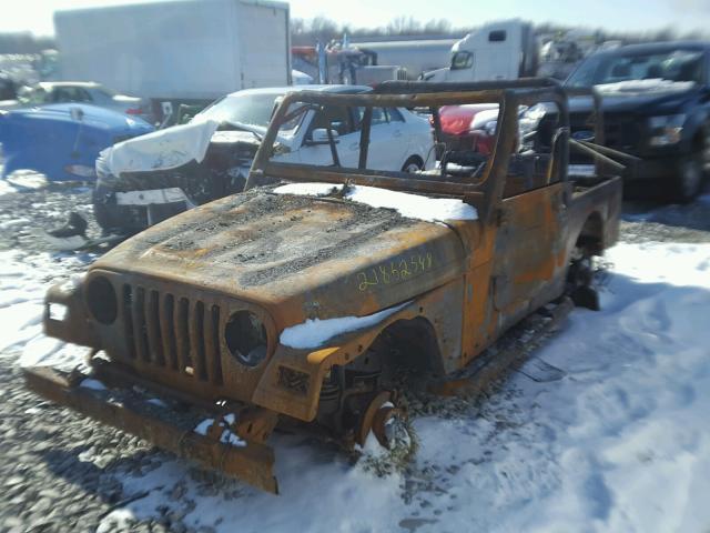 1J4FA44S85P317186 - 2005 JEEP WRANGLER / BURN photo 2