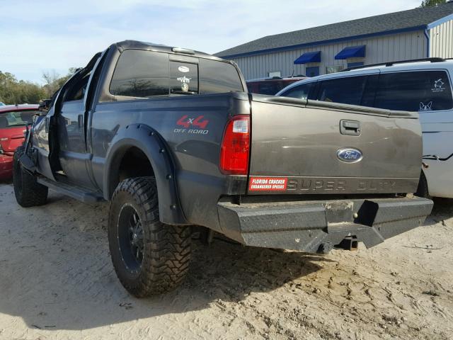 1FTSW21R58EC26145 - 2008 FORD F250 SUPER CHARCOAL photo 3