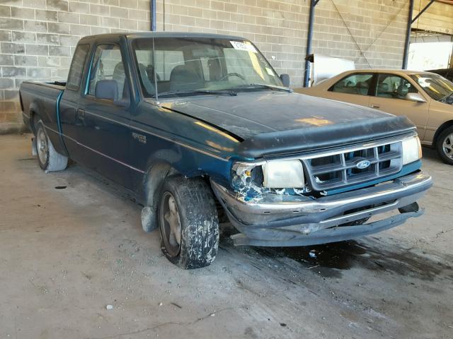 1FTCR14A9RPB39463 - 1994 FORD RANGER SUP GREEN photo 1