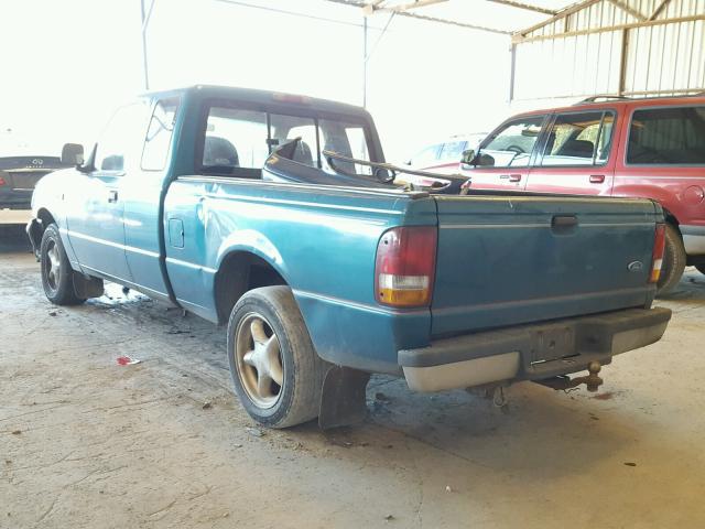 1FTCR14A9RPB39463 - 1994 FORD RANGER SUP GREEN photo 3