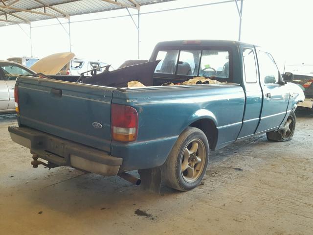 1FTCR14A9RPB39463 - 1994 FORD RANGER SUP GREEN photo 4