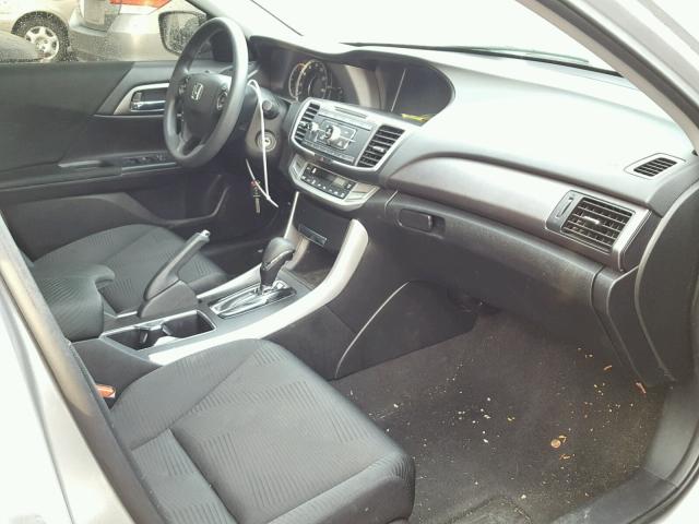 1HGCR2F34FA056690 - 2015 HONDA ACCORD LX SILVER photo 5