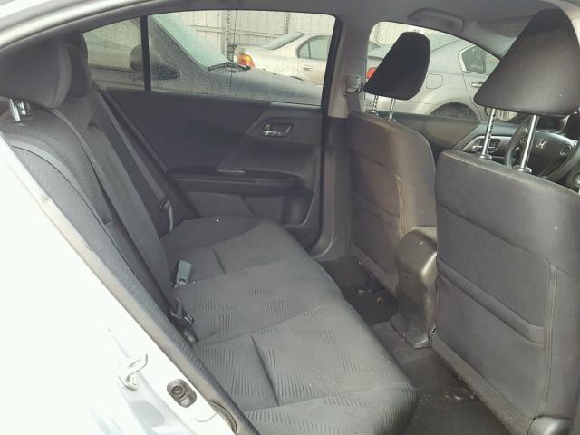 1HGCR2F34FA056690 - 2015 HONDA ACCORD LX SILVER photo 6