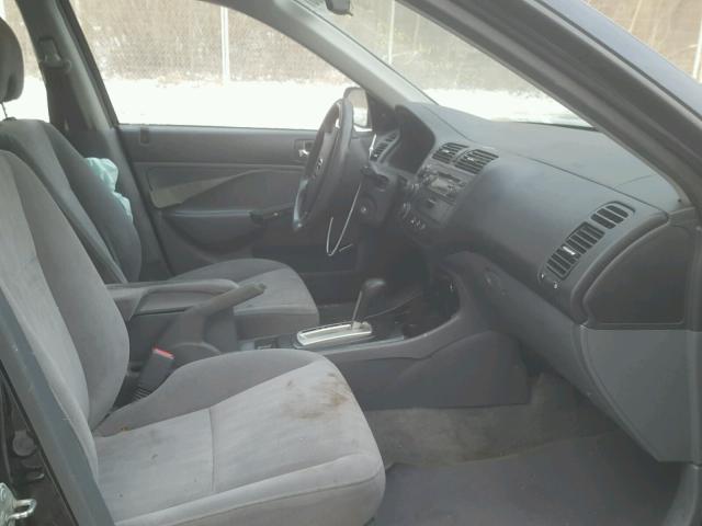 2HGES26883H579135 - 2003 HONDA CIVIC EX შავი ფოტო 5