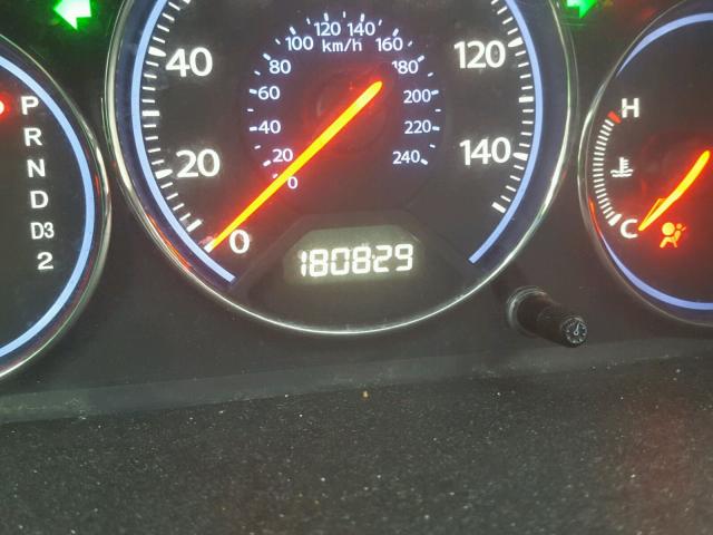 2HGES26883H579135 - 2003 HONDA CIVIC EX შავი ფოტო 8