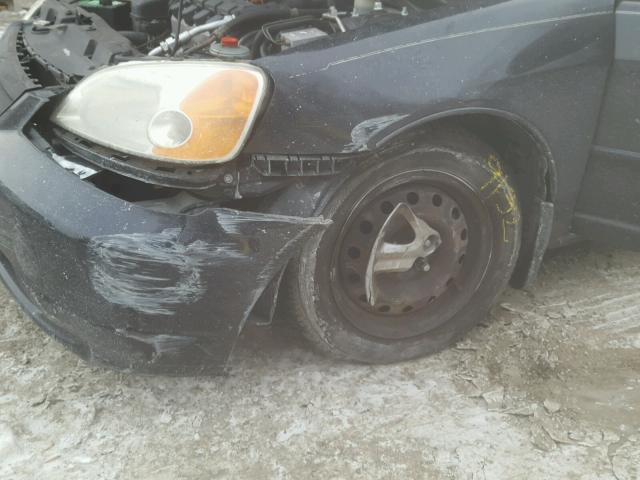 2HGES26883H579135 - 2003 HONDA CIVIC EX შავი ფოტო 9