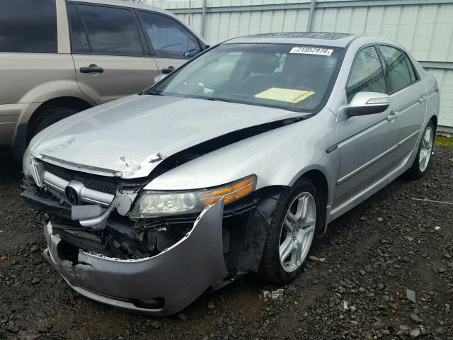 19UUA66258A025820 - 2008 ACURA TL SILVER photo 2