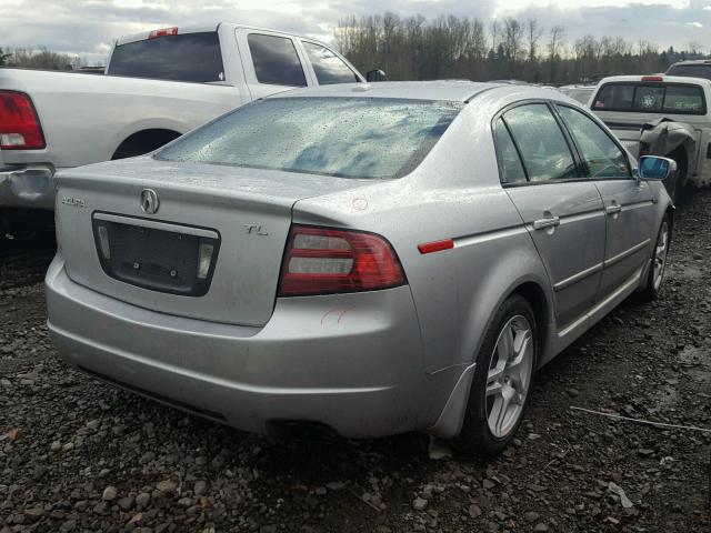 19UUA66258A025820 - 2008 ACURA TL SILVER photo 4