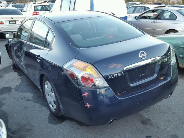 1N4AL21E57N485840 - 2007 NISSAN ALTIMA 2.5 BLUE photo 3