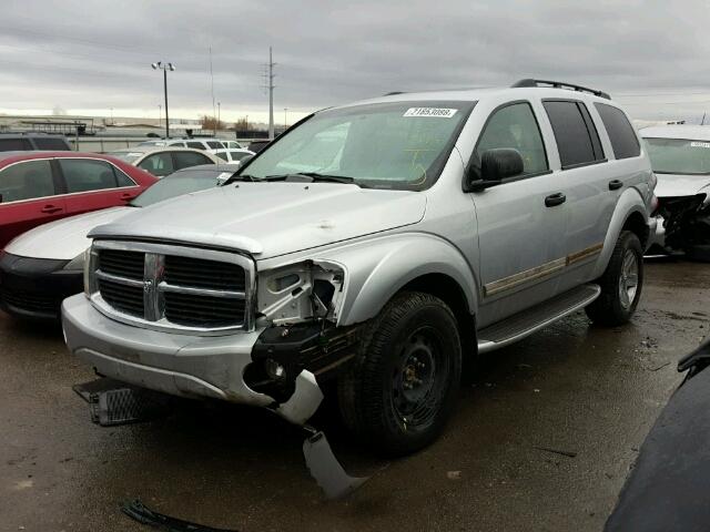 1D8HB58D75F545944 - 2005 DODGE DURANGO LI SILVER photo 2