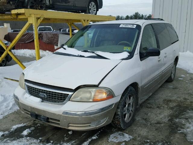 2FMZA53431BB94373 - 2001 FORD WINDSTAR S WHITE photo 2