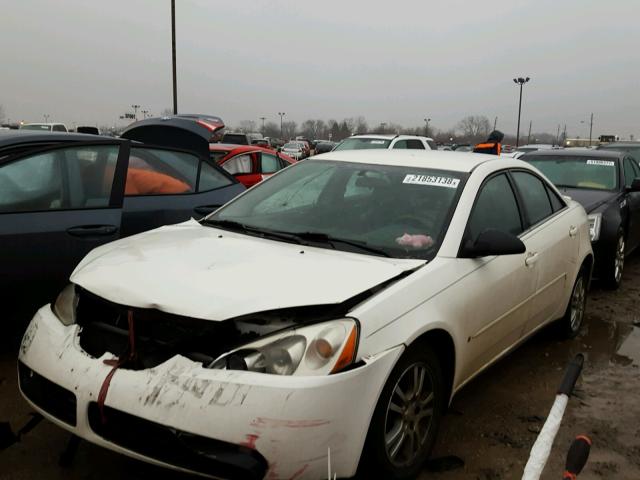 1G2ZG558964194838 - 2006 PONTIAC G6 SE1 WHITE photo 2