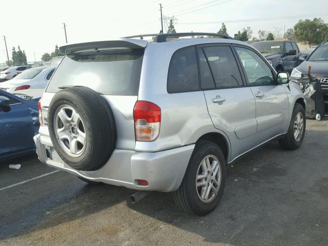 JTEGH20V620080739 - 2002 TOYOTA RAV4 SILVER photo 4