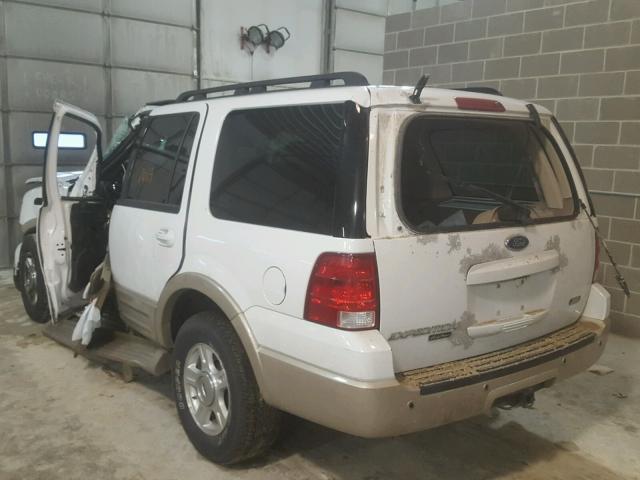 1FMFU18595LA56959 - 2005 FORD EXPEDITION WHITE photo 3