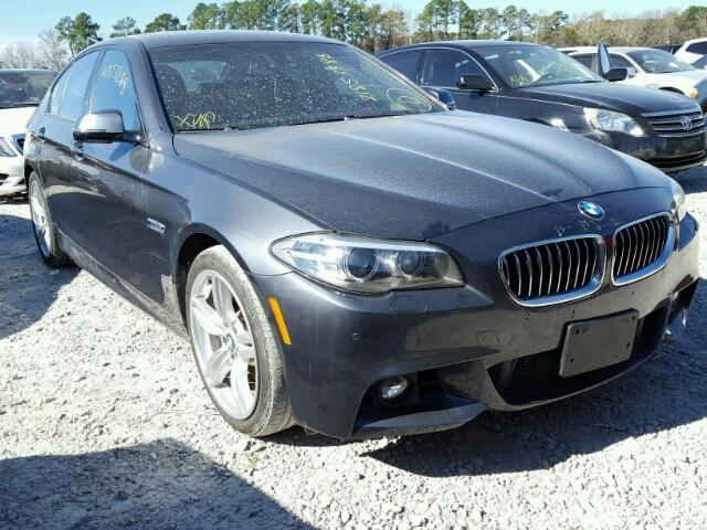 WBA5B1C51FG126975 - 2015 BMW 535 I GRAY photo 1