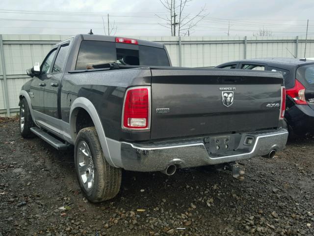 1C6RR7JT3FS601387 - 2015 RAM 1500 LARAM GRAY photo 3