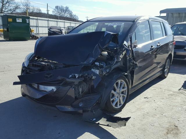 JM1CW2CLXD0152676 - 2013 MAZDA 5 BLACK photo 2