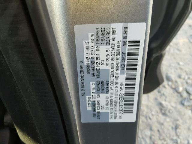 JM3KE2BE0E0336731 - 2014 MAZDA CX-5 SPORT SILVER photo 10