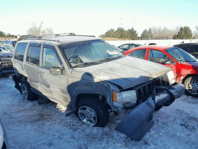 1J4GZ58S0WC134757 - 1998 JEEP GRAND CHER GRAY photo 1