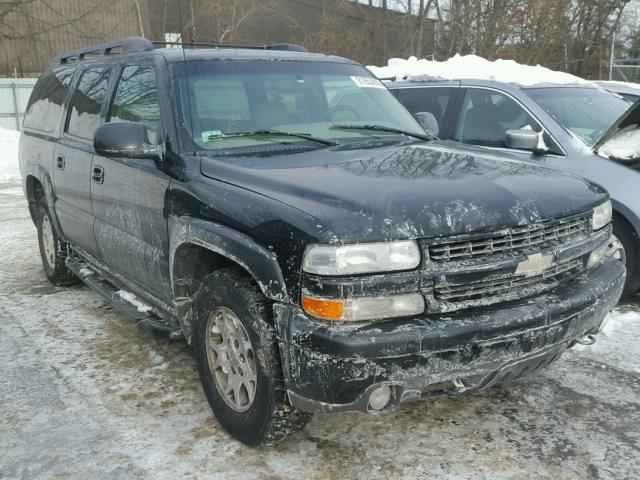 3GNFK16Z22G185612 - 2002 CHEVROLET SUBURBAN K BLACK photo 1