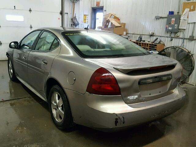 2G2WP552761171729 - 2006 PONTIAC GRAND PRIX TAN photo 3