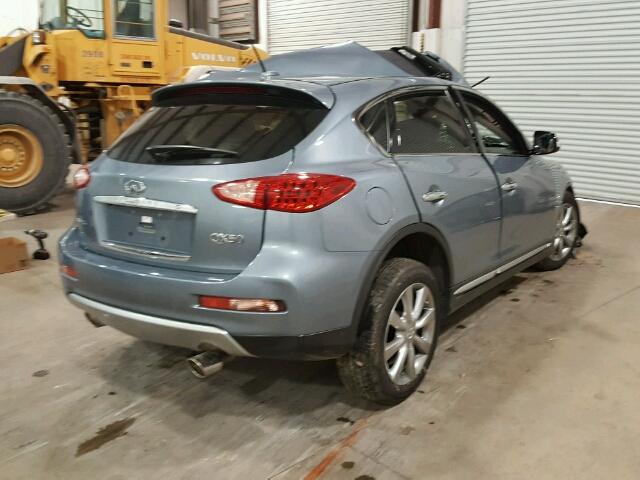 JN1BJ0RP1GM236202 - 2016 INFINITI QX50 BLUE photo 4