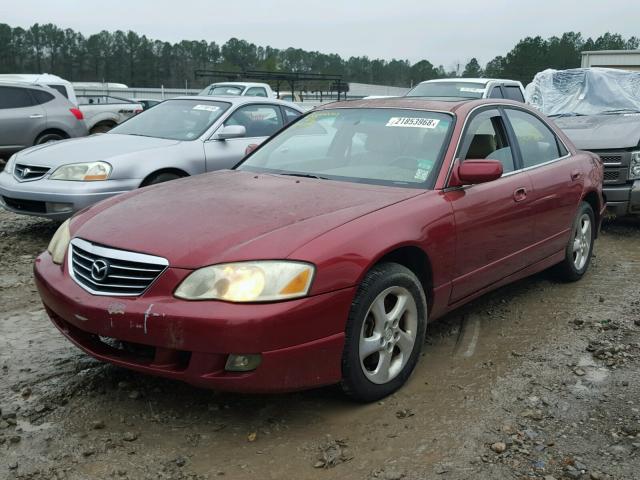 JM1TA221411716147 - 2001 MAZDA MILLENIA RED photo 2