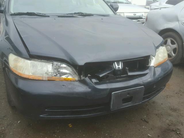 1HGCG16531A069750 - 2001 HONDA ACCORD EX BLACK photo 9