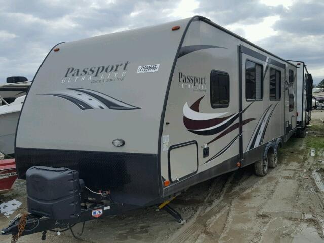 4YDT28126HK410630 - 2017 KEYSTONE PASSPORT 双色 照片 2