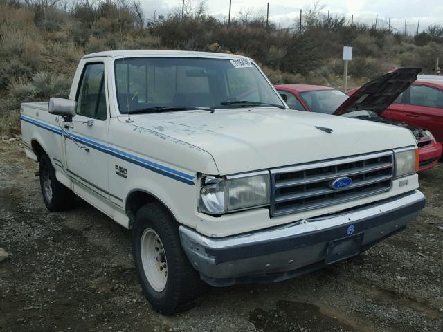 2FTDF15N0LCA67222 - 1990 FORD F150 WHITE photo 1