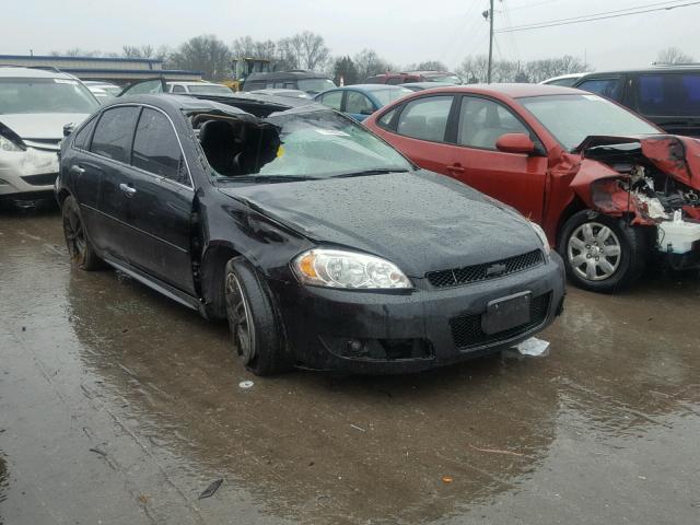 2G1WC5E31E1187643 - 2014 CHEVROLET IMPALA LIM BLACK photo 1