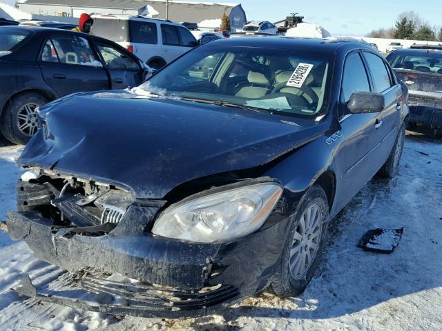 1G4HP57278U207570 - 2008 BUICK LUCERNE CX BLUE photo 2