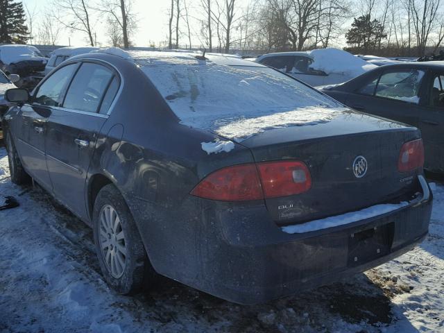 1G4HP57278U207570 - 2008 BUICK LUCERNE CX BLUE photo 3