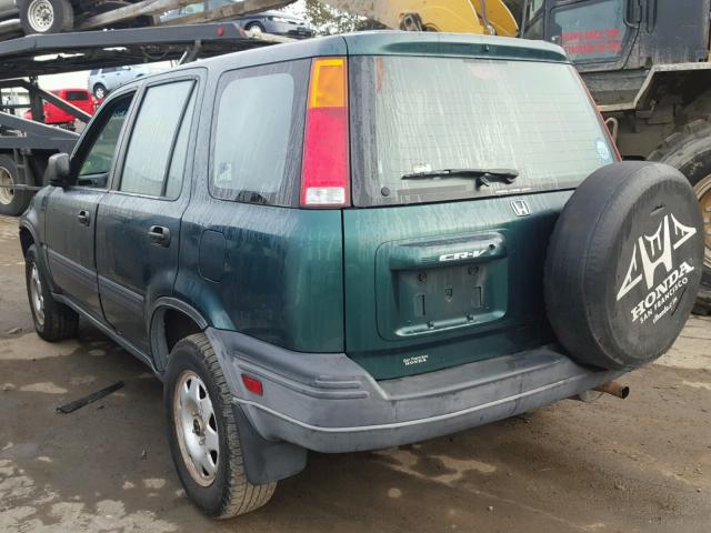 JHLRD1843YC020961 - 2000 HONDA CR-V LX GREEN photo 3