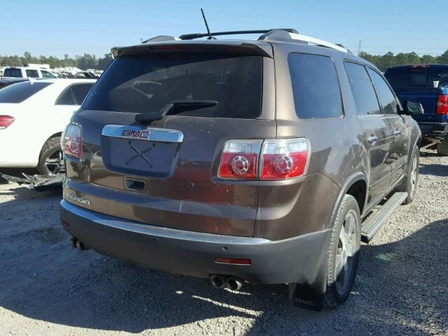 1GKKRSED8CJ143058 - 2012 GMC ACADIA SLT GRAY photo 4