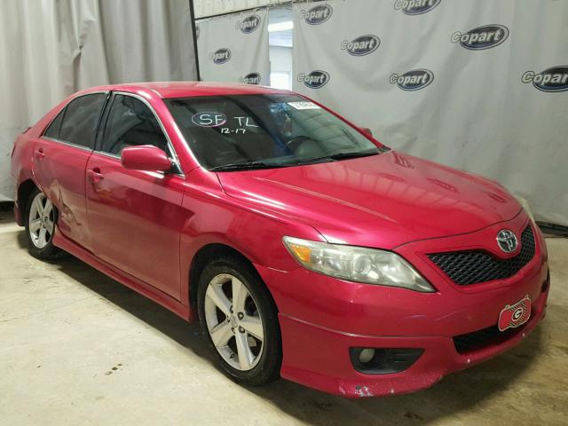 4T1BF3EK0AU049675 - 2010 TOYOTA CAMRY BASE MAROON photo 1