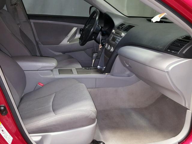 4T1BF3EK0AU049675 - 2010 TOYOTA CAMRY BASE MAROON photo 5